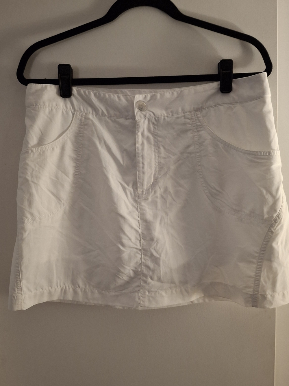 Reel Legends White Women's Skort with Front Pockets
